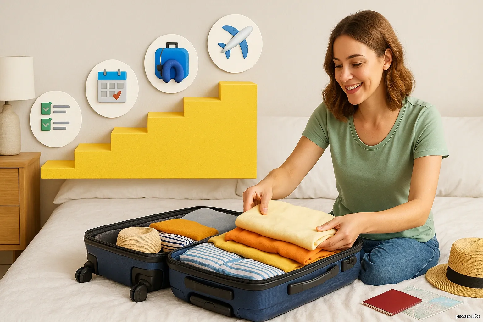 5 простых шагов к лёгким сборам в дорогу