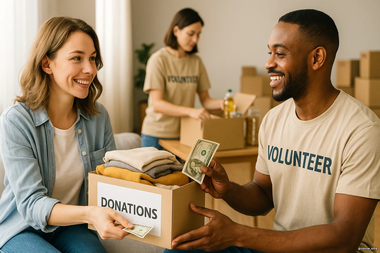 5 простых шагов к участию в благотворительности