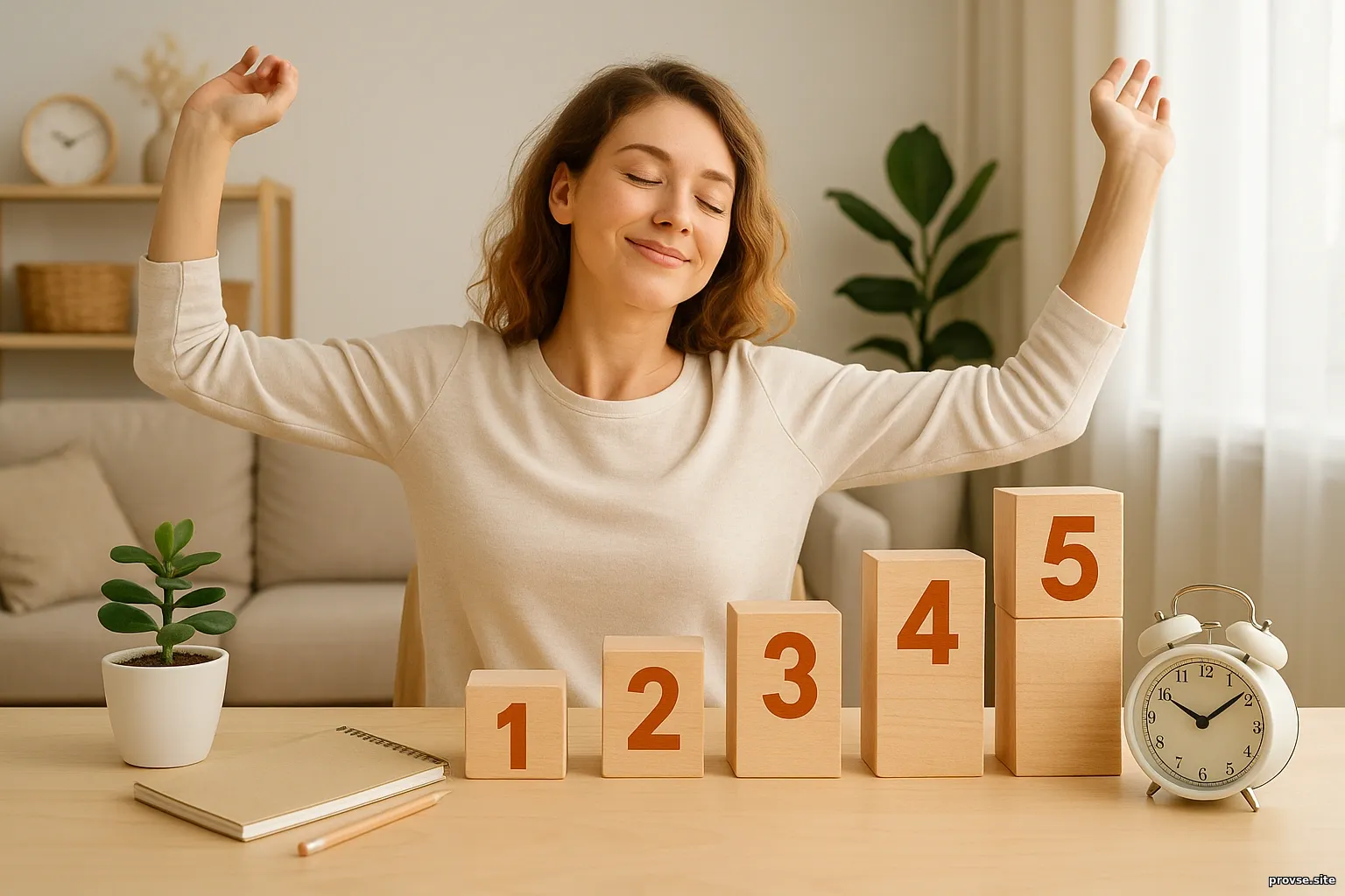 5 простых шагов к неделе без спешки