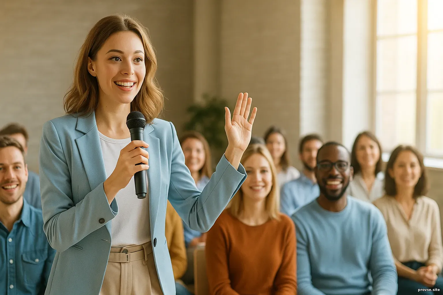 5 простых шагов к публичным выступлениям