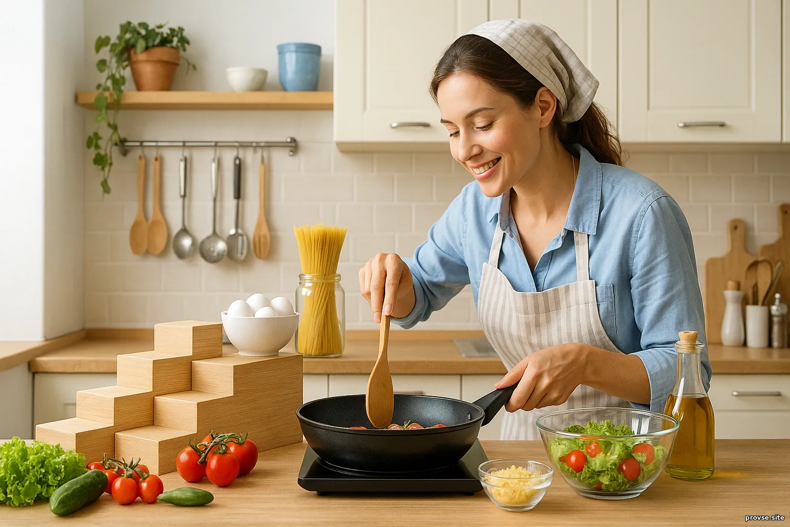 5 простых шагов к домашней кухне