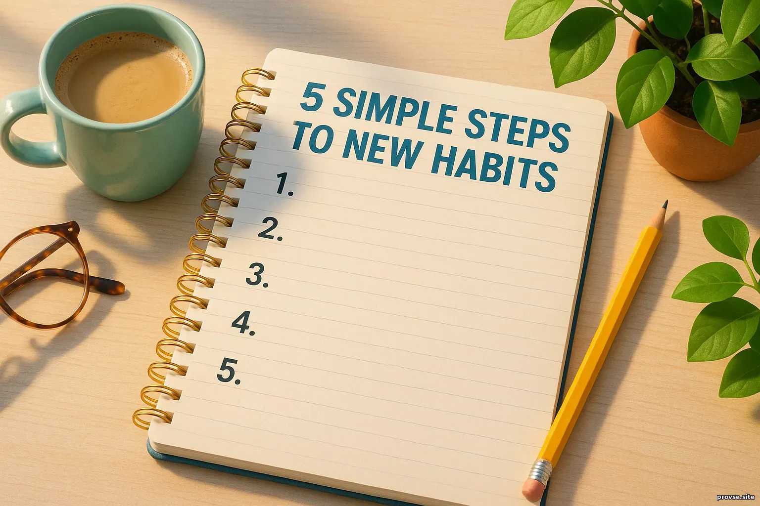 5 простых шагов к новым привычкам