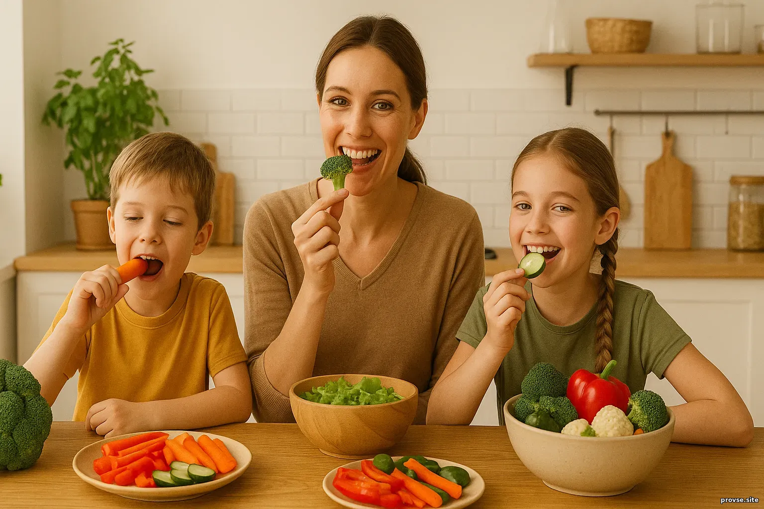 5 простых шагов к любви к овощам