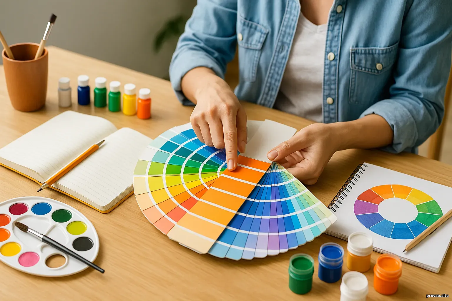 5 простых шагов к выбору цвета