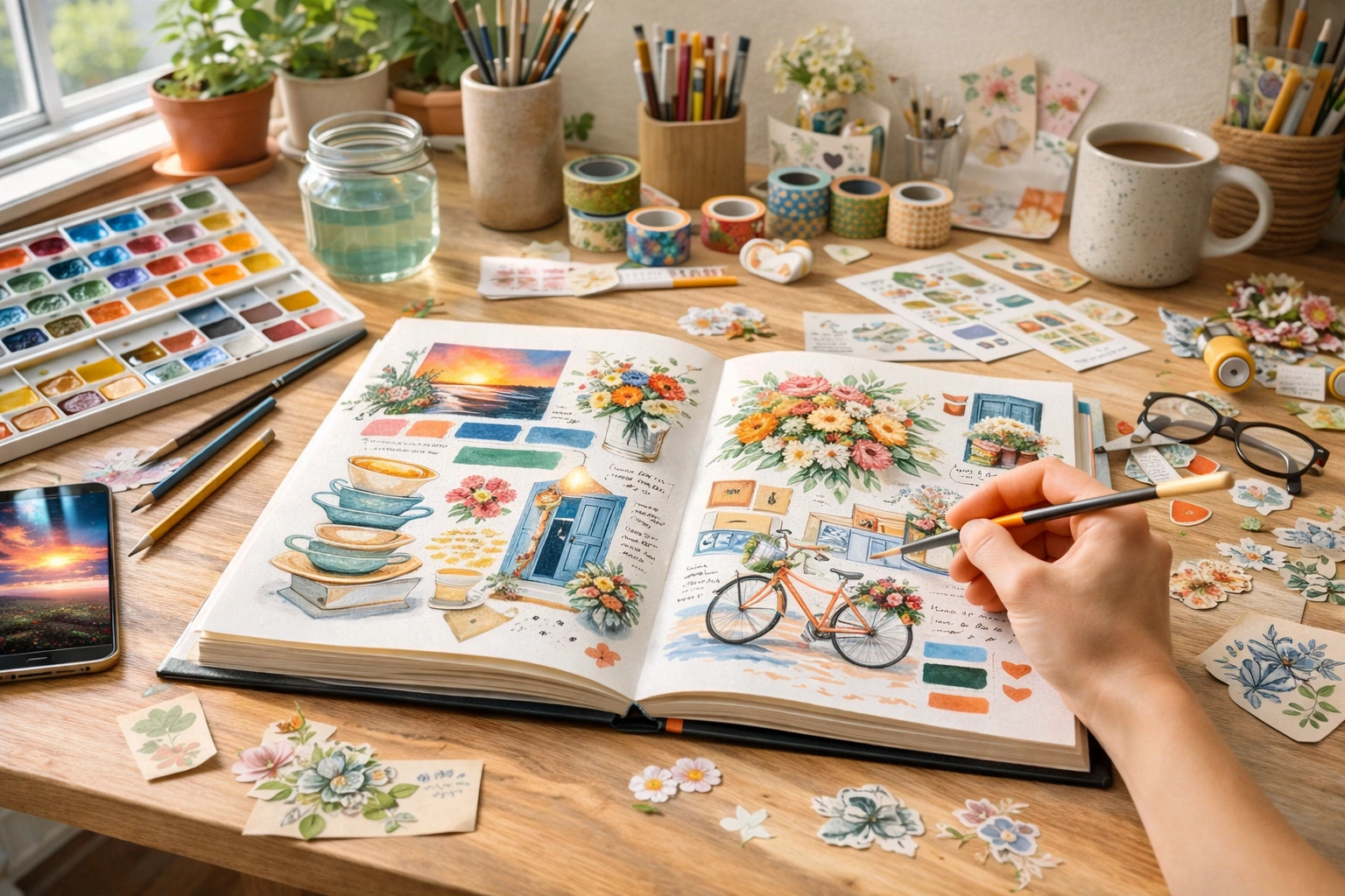 5 простих кроків до візуального щоденника