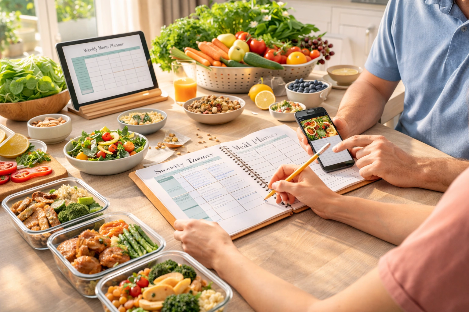 5 простих кроків до планування меню