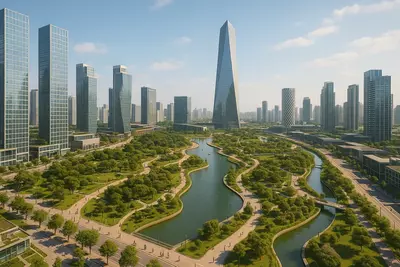 Южная Корея показывает, как будут выглядеть мегаполисы будущего