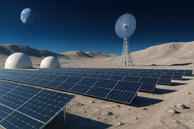 Лунные электростанции — это не просто технологическая идея