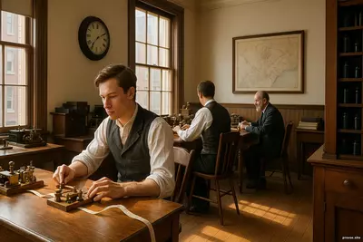 это точка, с которой началась цифровая эволюция человечества