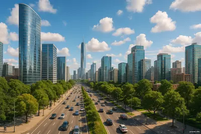 Горизонты 2050: сценарий адаптивного мегаполиса