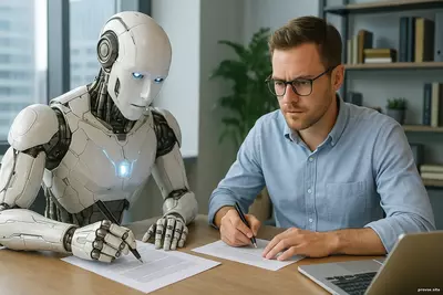 машина создаёт — человек отвечает