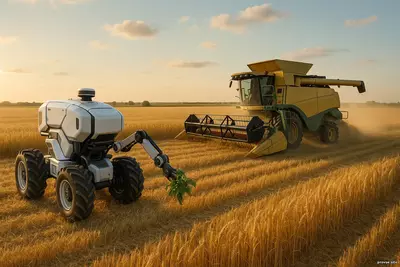 Перезапуск сельского хозяйства: роботы и фотоника поле как лаборатория, а фермер как инженер