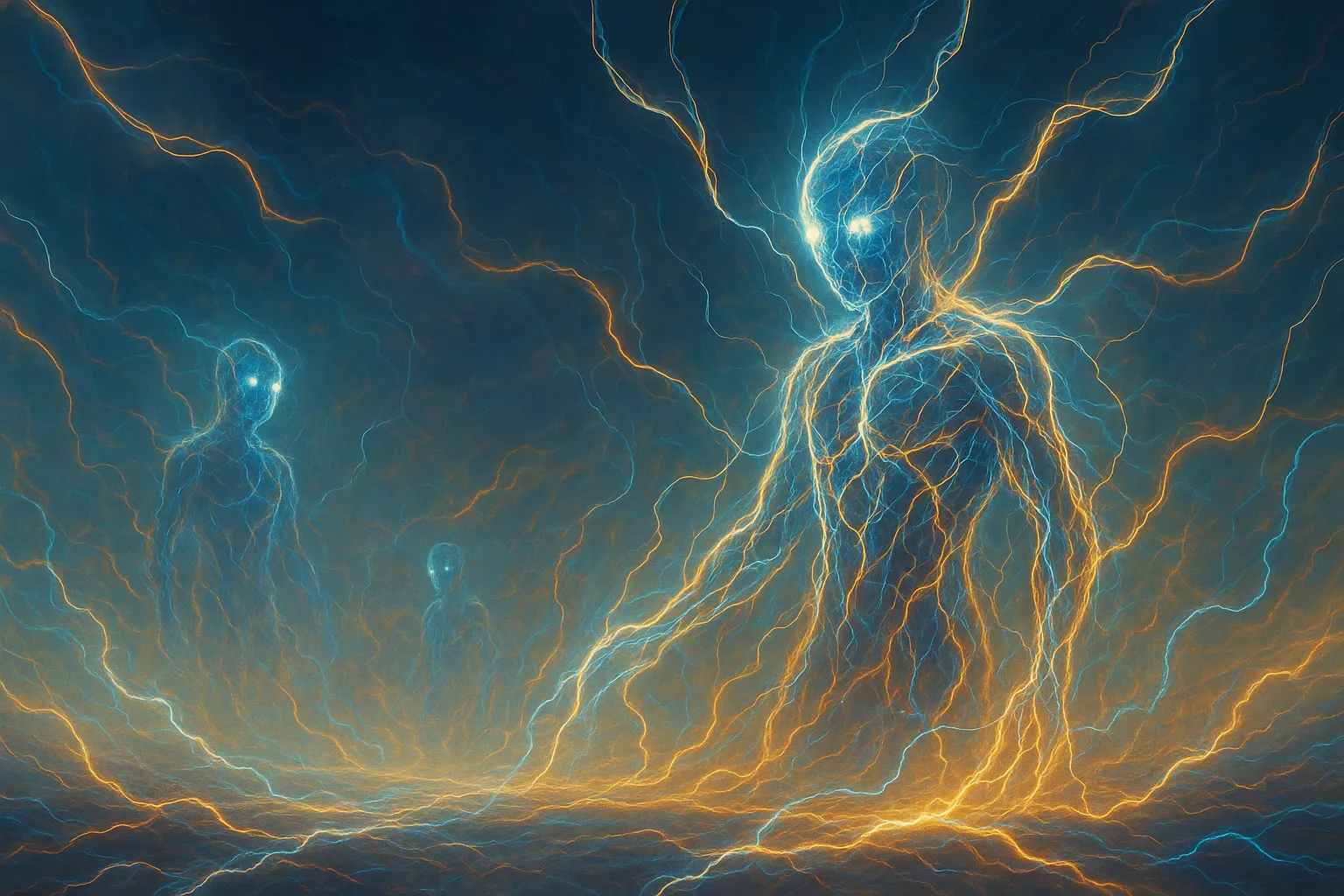 Существа из электрических полей