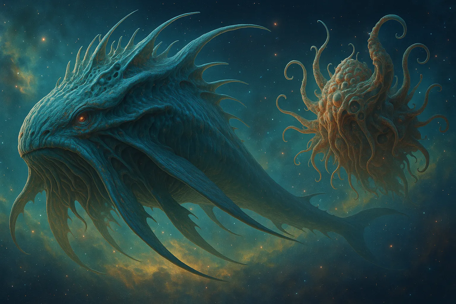 Гигантские формы жизни космоса