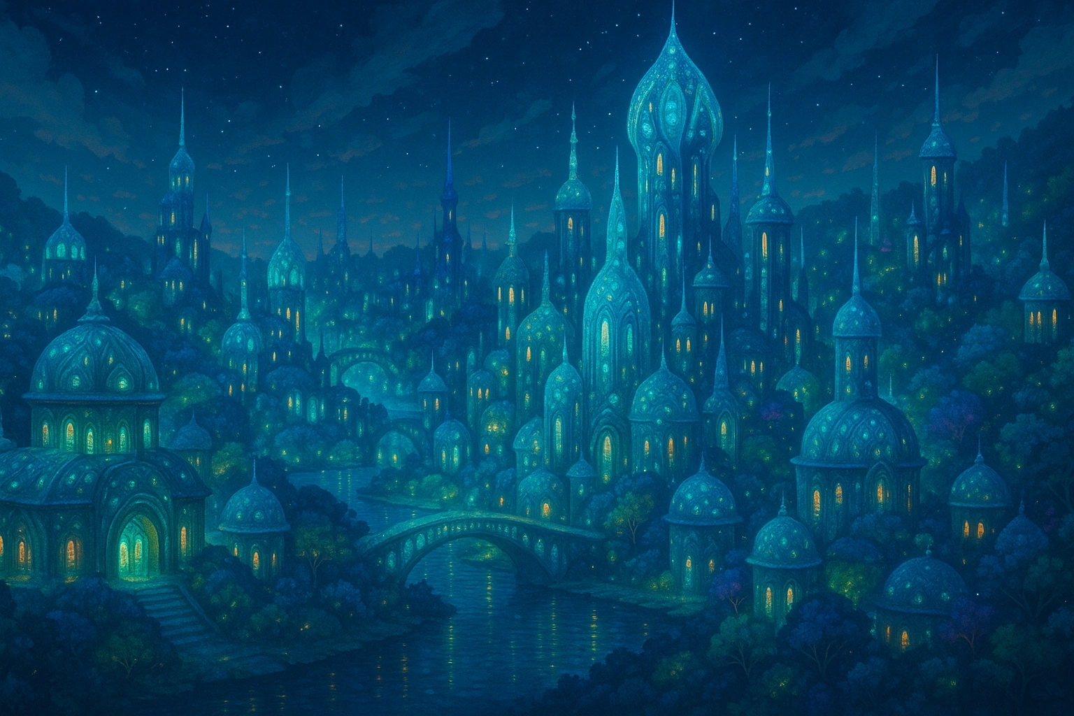 Біолюмінесцентні міста