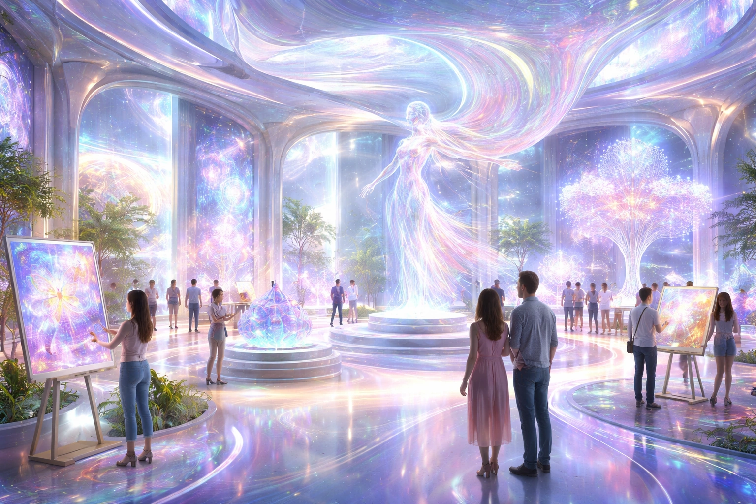 Мистецтво у голографічному суспільстві