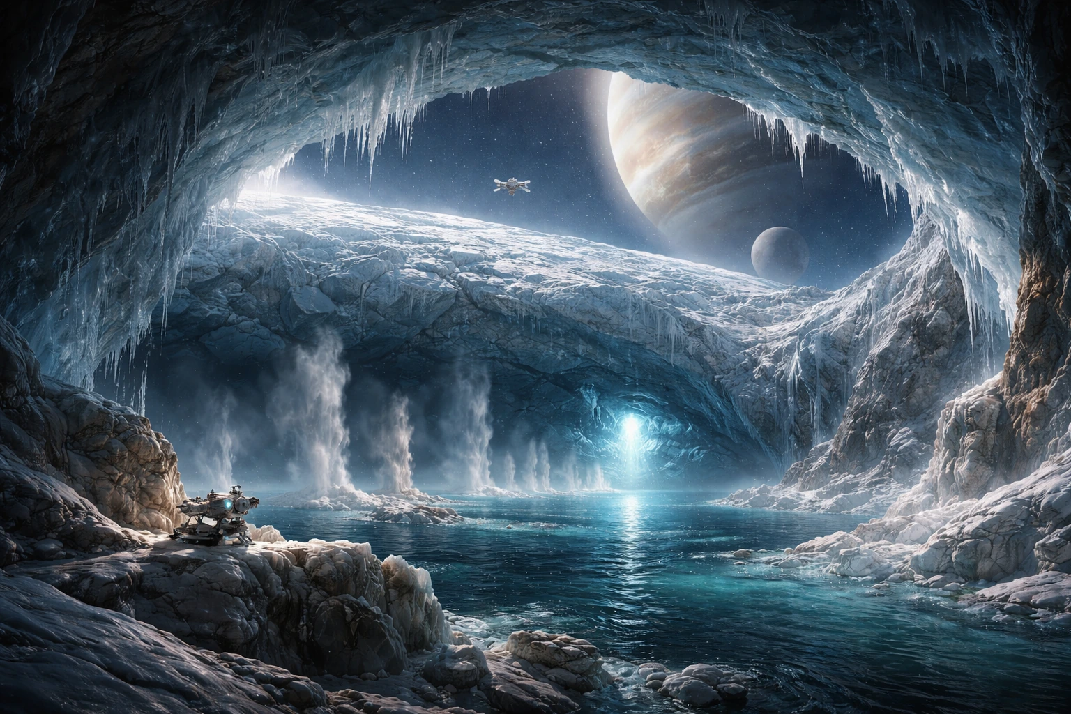 Що ховається під крижаними кірками супутників