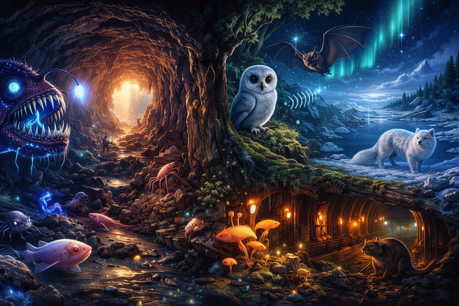 Темна фауна світу