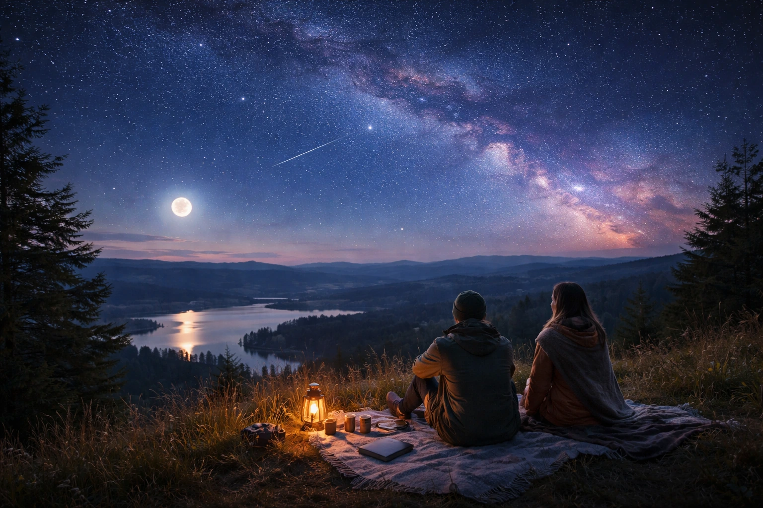 Нічні церемонії споглядання: як ніч вчить читати космічні цикли