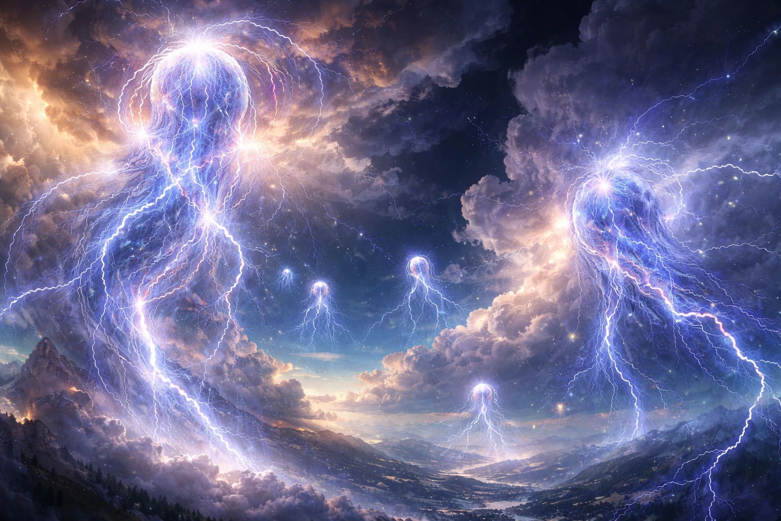 Блискавки як форма життя