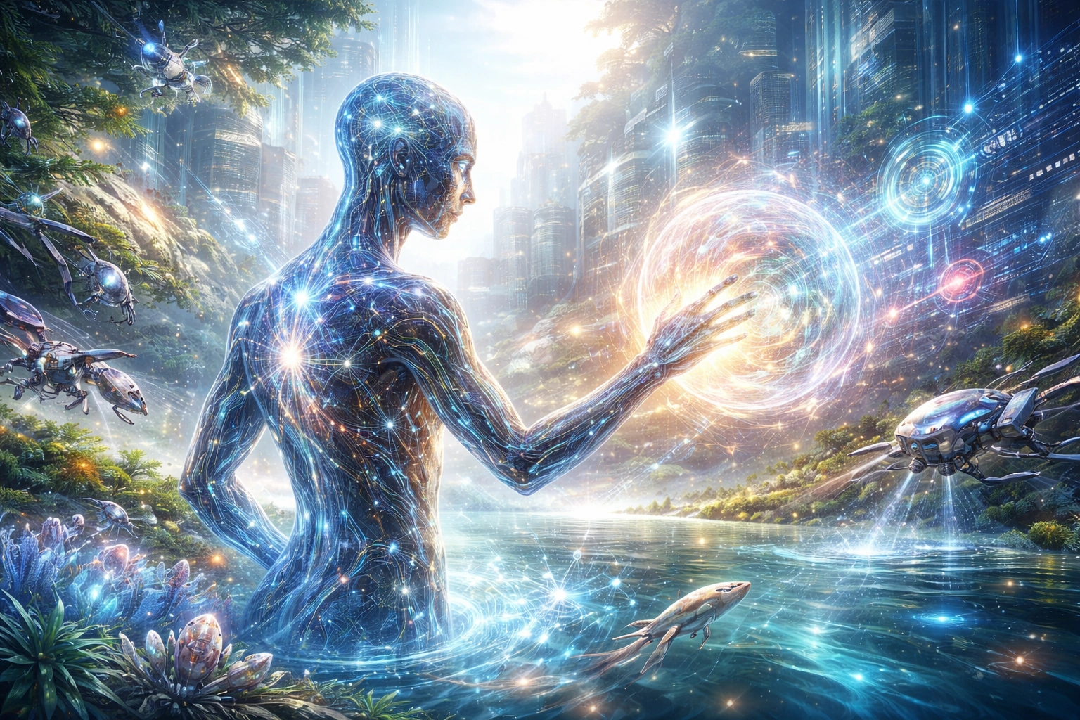 Гібридні істоти між фізикою та інформацією