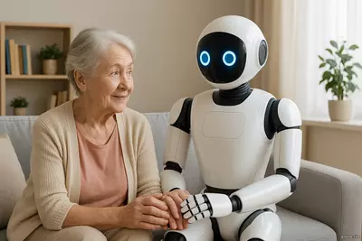 между технологиями и теплом руки