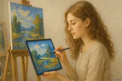 Цифровая живопись — не враг традиционного искусства