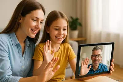 экран, через который течёт тепло