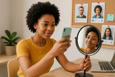 найти себя за экраном