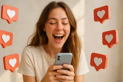 сердце на экране и сердце в груди