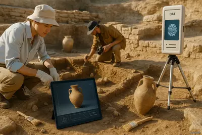 следы в песке данных