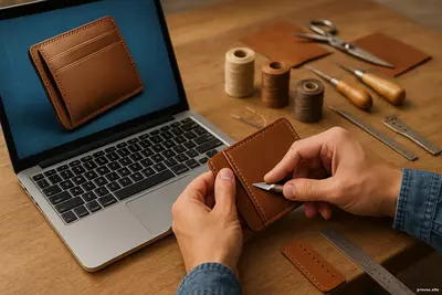 цифровая рука человека