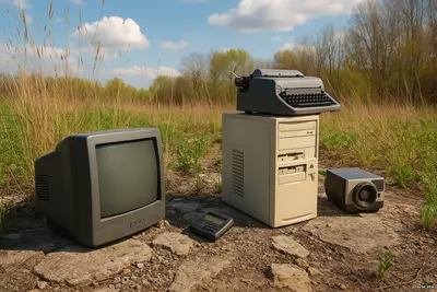 Гибель технологий: забытые изобретения кладбище как сад