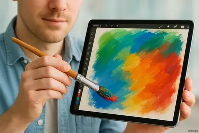 кисть в руках будущего