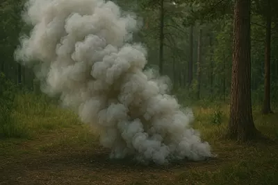 Дым — это сложное физико-химическое явление