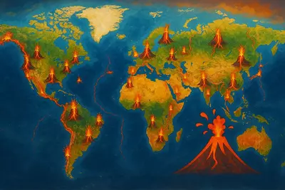 Почему вулканы расположены в определенных местах? Понимание вулканической географии — это не только шаг к познанию Земли