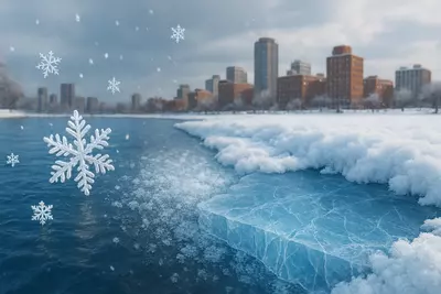 Замерзание воды — это одно из самых красивых проявлений физики