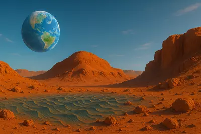 Астрономы верят в возможность существования жизни на Марсе