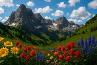 Горы — это результат миллионов лет геологических процессов