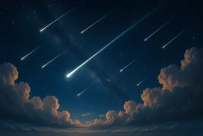 прекрасное проявление взаимодействия Земли и космоса