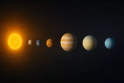 Мы видим нашу Солнечную систему — дом, возникший из звёздной пыли