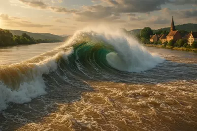 являет собой не просто повышение уровня воды, а живое дыхание океана