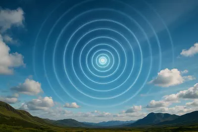 Это отражение того, как материальный мир реагирует на движение