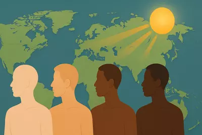 Цвет кожи — это история, написанная солнцем, ветром, географией