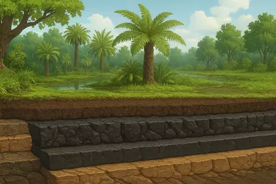 Уголь — это не просто топливо. Это спрессованная летопись Земли