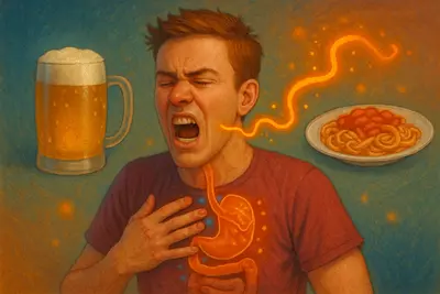 Это сложный физиологический рефлекс, связанный с дыханием