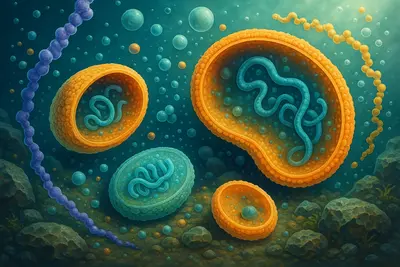 Они появились задолго до первых животных, растений, грибов