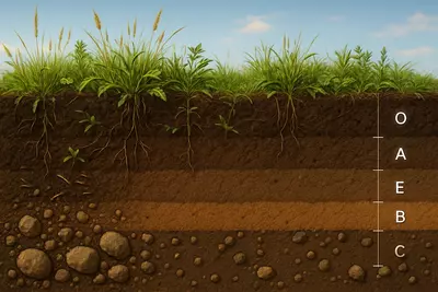 Почва — это результат миллионов лет взаимодействия камня, воды, воздух