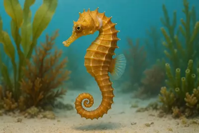 Морской конёк — это не просто рыба, а живой символ фантазии природы