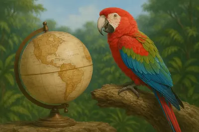 Откуда появились попугаи? Это наследие миллионов лет эволюции, отголосок древних лесов